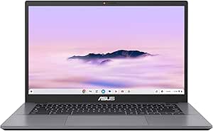 ASUS Chromebook Plus CX3402CBA#B0CH1HBYF9, Notebook Monitor 14" FHD, Display Anti-Glare, Intel Core 12ma gen i3-1215U, RAM 8GB, 128GB UFS, grafica Intel UHD, ChromeOS, Grigio